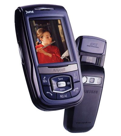 Samsung SCH-V850: мобильный телефон-слайдер с модулем GPS