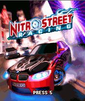 Nitro Street Racing 3D, окно игры