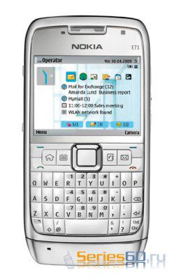 Компания Nokia представила смартфон Nokia E71