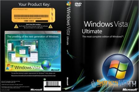 Windows Vista ULTIMATE x86 SP1 Integrated July 2008 OEM DVD-BIE