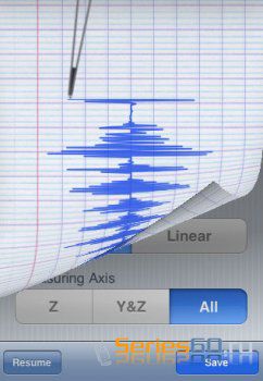 [App Store] Seismometer. Измеряем колебания