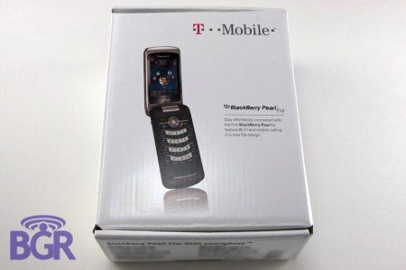Unboxing T-Mobile BlackBerry Pearl 8220
