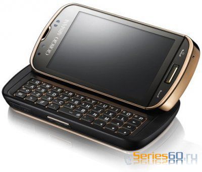 Samsung Giorgio Armani - новый имиджевый коммуникатор с qwerty-клавиатурой