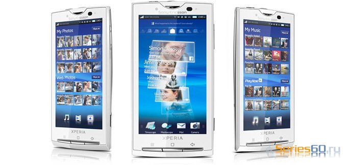 Официальный анонс Sony Ericsson XPERIA X10 на платформе Android