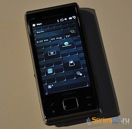 Релиз коммуникатора Sony Ericsson X2 Xperia